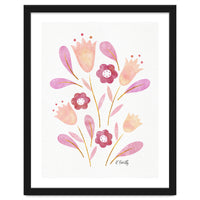 Watercolour Tulips | Pink