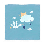 Baby Stork And Sun (Print Only) thumbnail