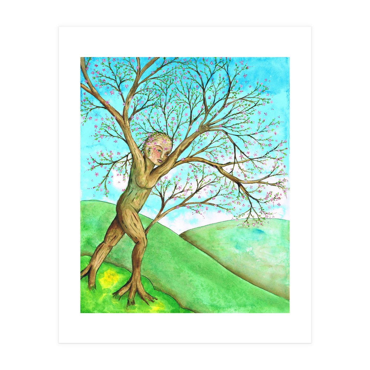 Spring dryad (Print Only)