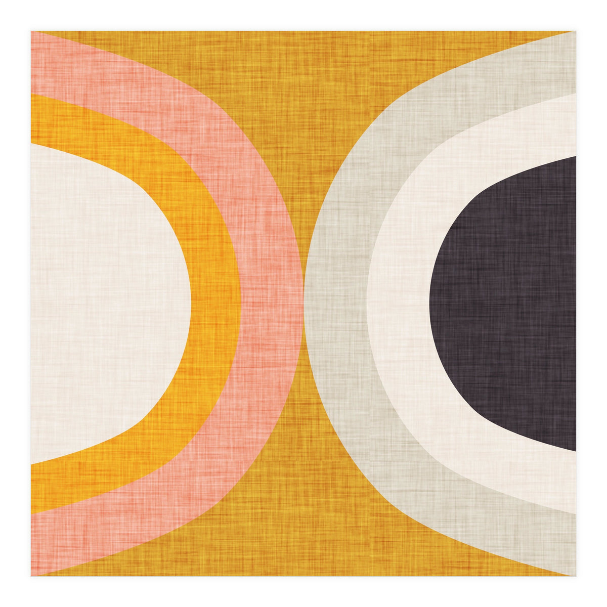 New Mid Mod Yellow  (Print Only)