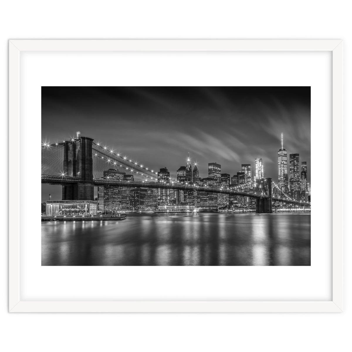 BROOKLYN BRIDGE Nightly Impressions | Monochrome