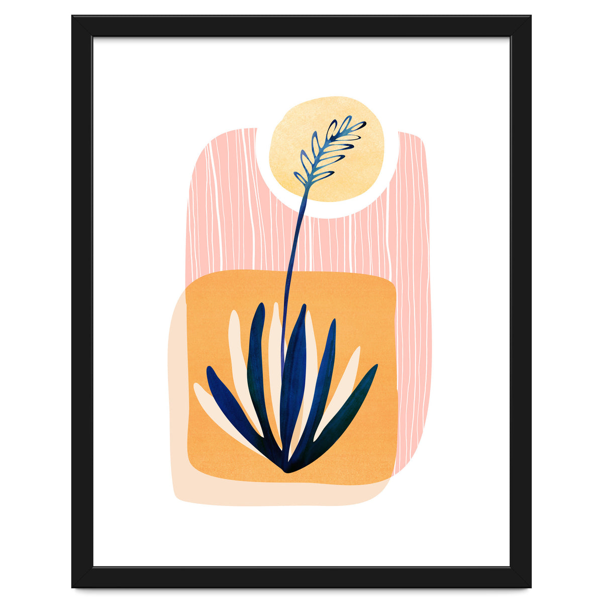 Painted Agave With Sun