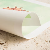 Abstract Potted Figure Sage Green (Print Only) thumbnail