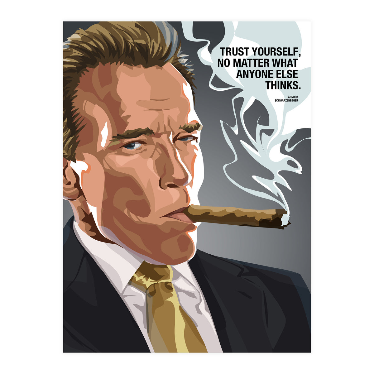 Arnold Schwarzenegger (Print Only)