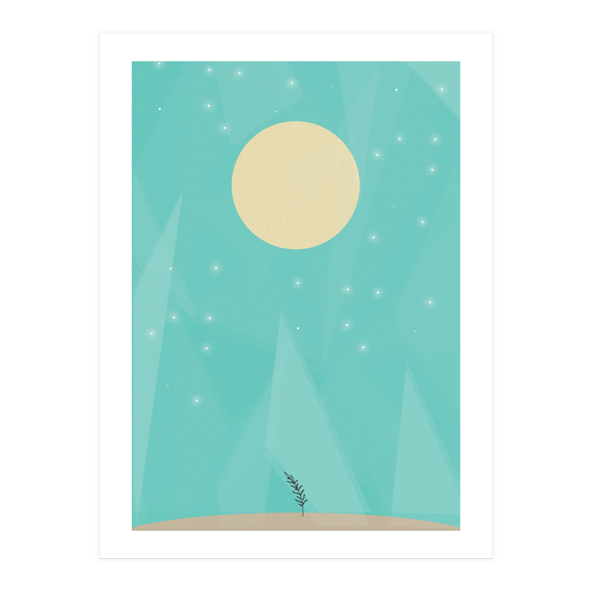 Moonflower Retro (Print Only)