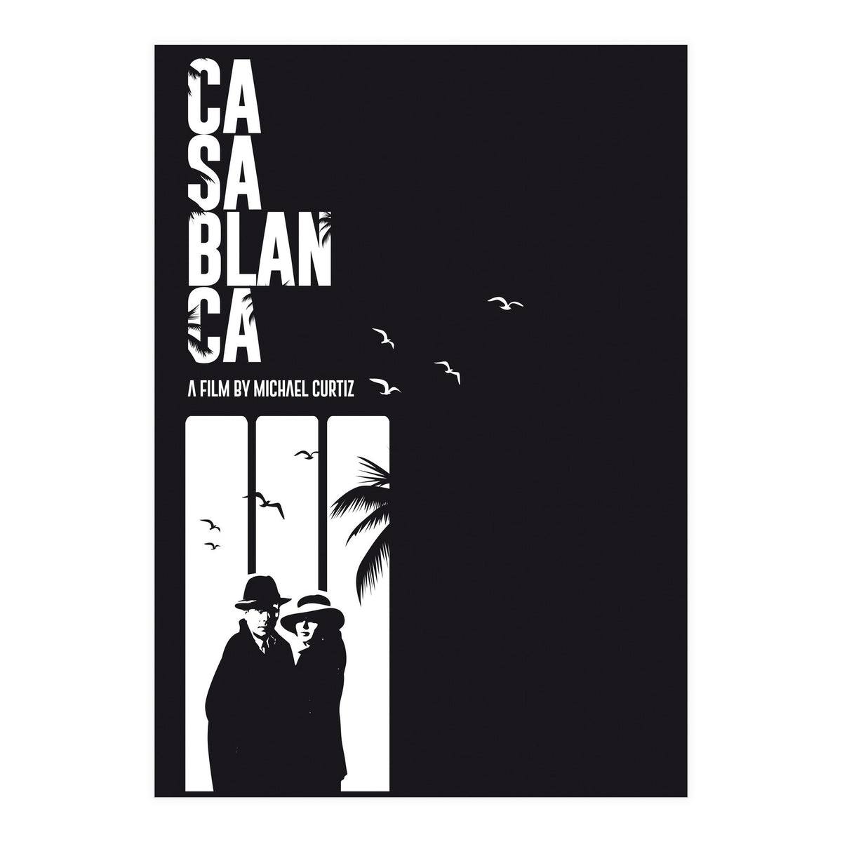 Casablanca movie poster (Print Only)