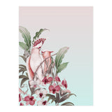 Pastel Cockatoos Paradise (Print Only) thumbnail