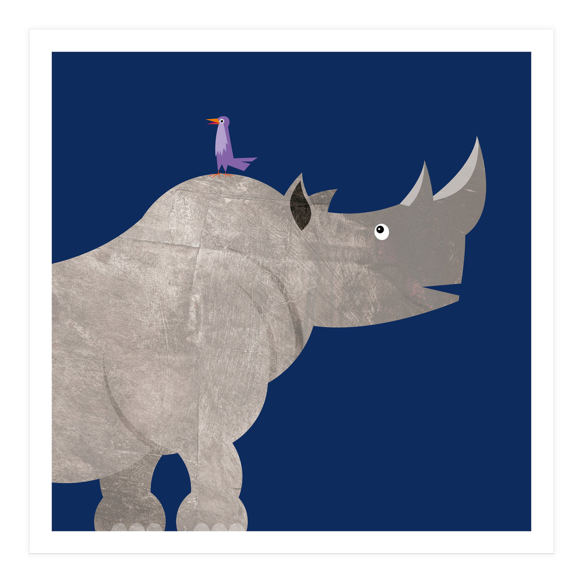 Kids Room Rhinoceros (Print Only)