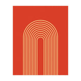 Rainbow Lines Mid Century Geometric Art (Print Only) thumbnail