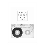 Music Sounds Better With You (Print Only) thumbnail