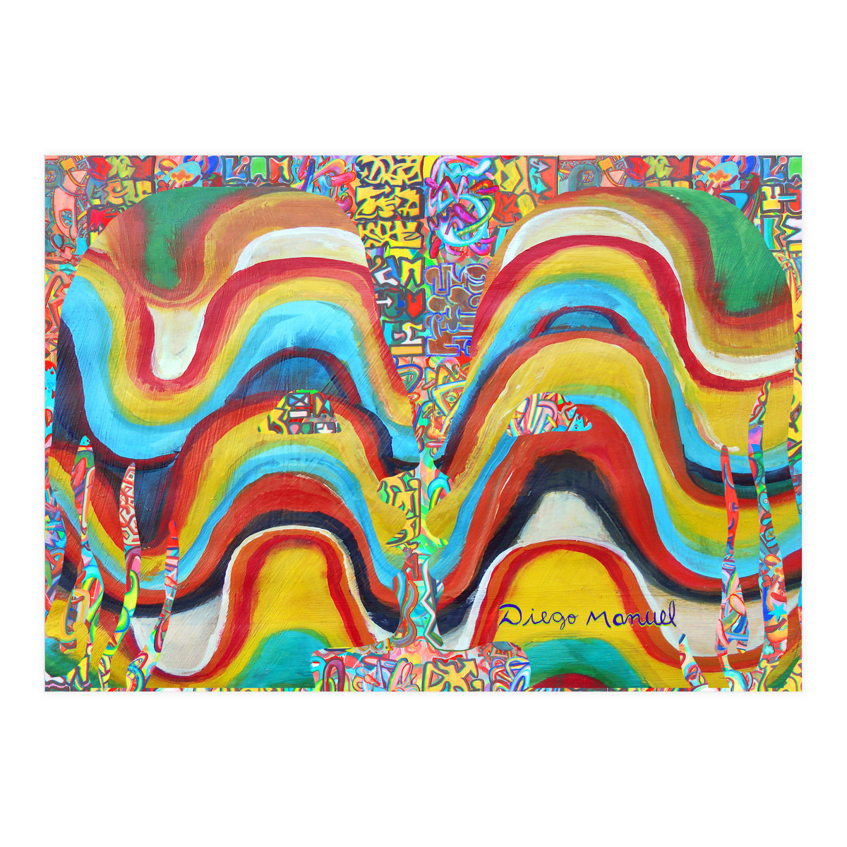 Abstracto Pop Nuevo B10 (Print Only)