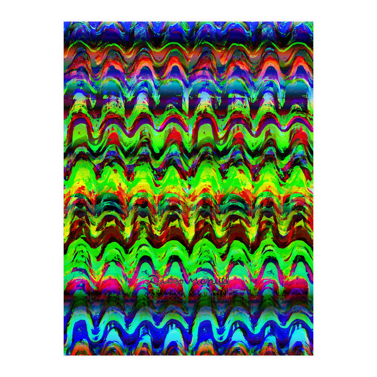 Pop abstract color full (Print Only)