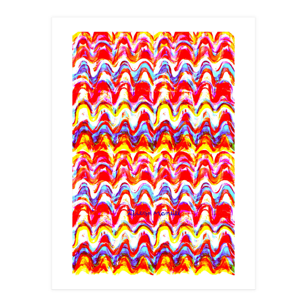 Pop abstract color full (Print Only)