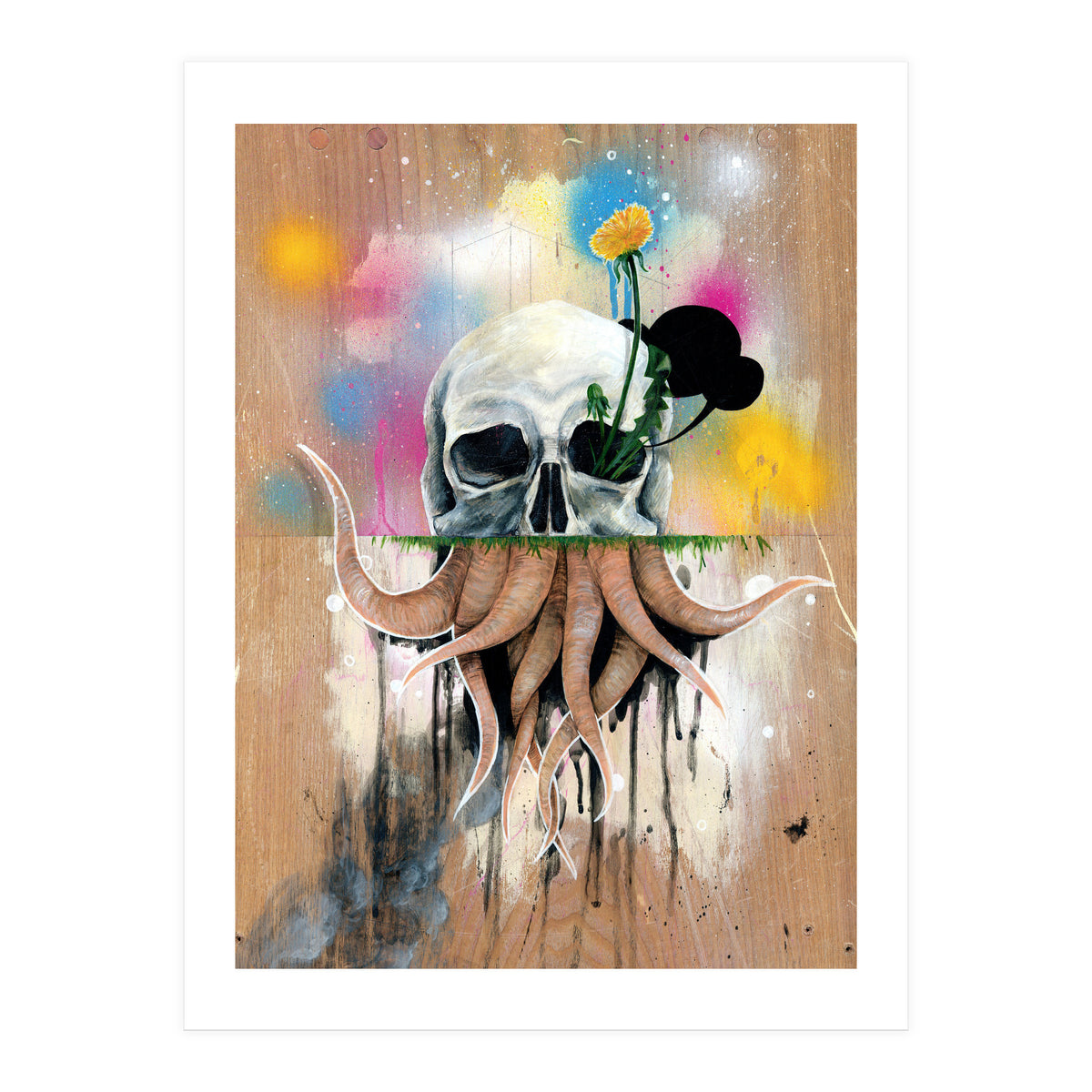 Skull Roots (Print Only)