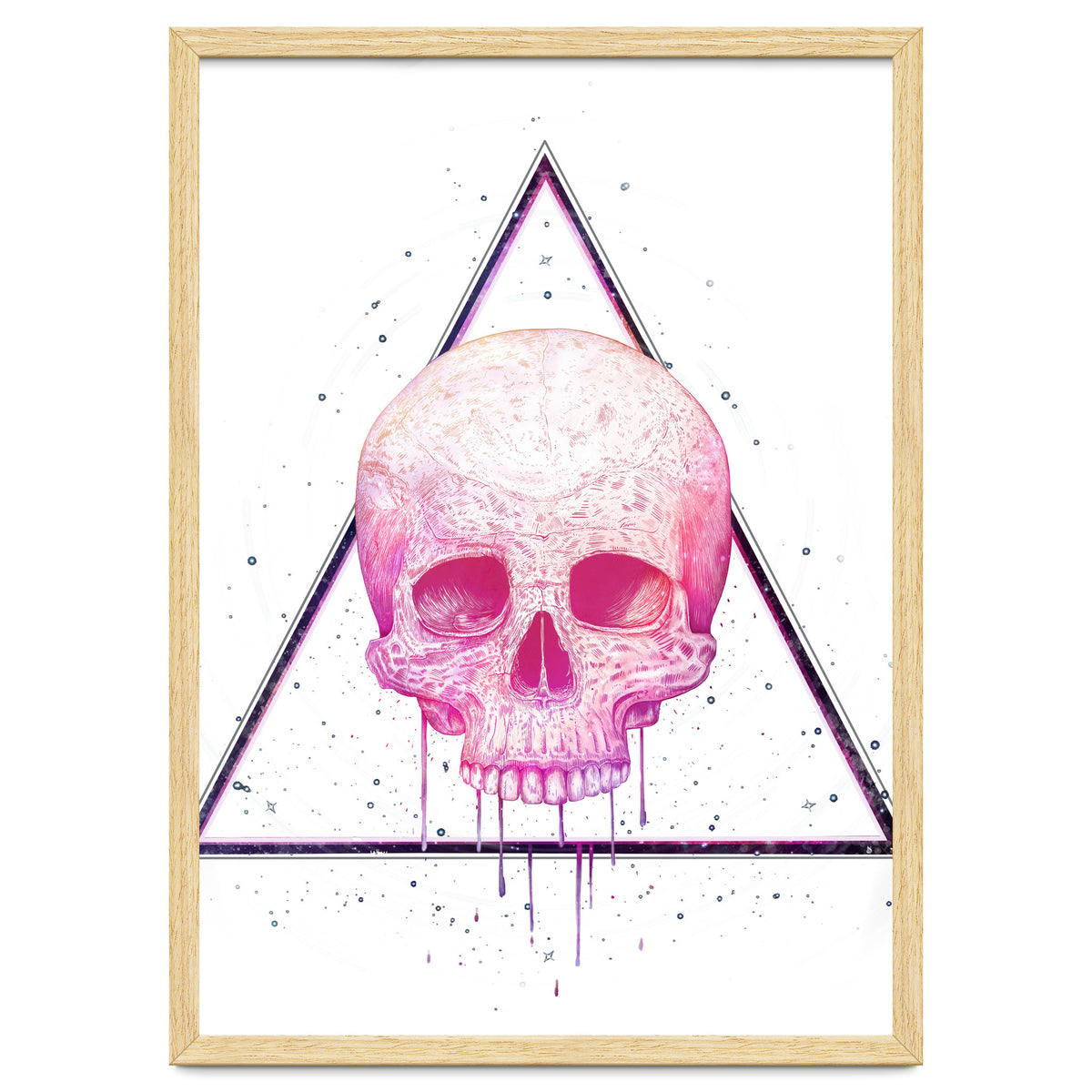 Skull In Triangle