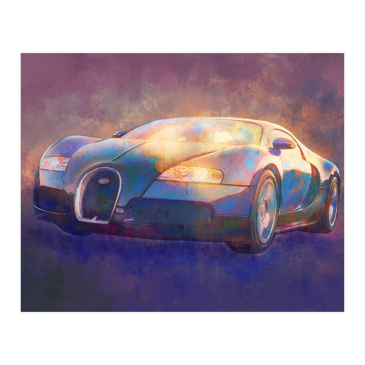 Bugatti Veyron EB 16.4 (Print Only)