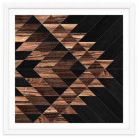 Urban Tribal Pattern No.11 - Aztec - Wood