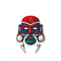 Tribal Mask 5 (Print Only)