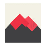 Pastel Mountains II Volcano (Print Only) thumbnail