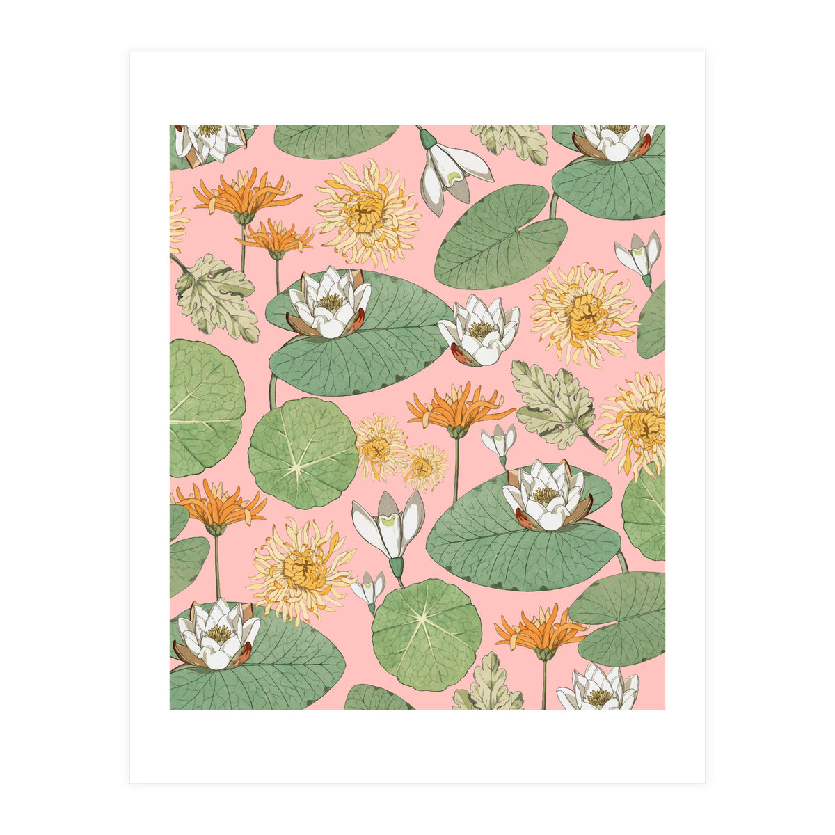 Vintage Royal Gardens (Print Only)