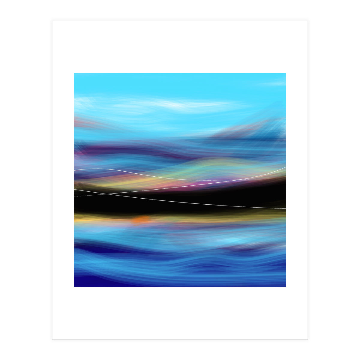 Peace underneath  (Print Only)