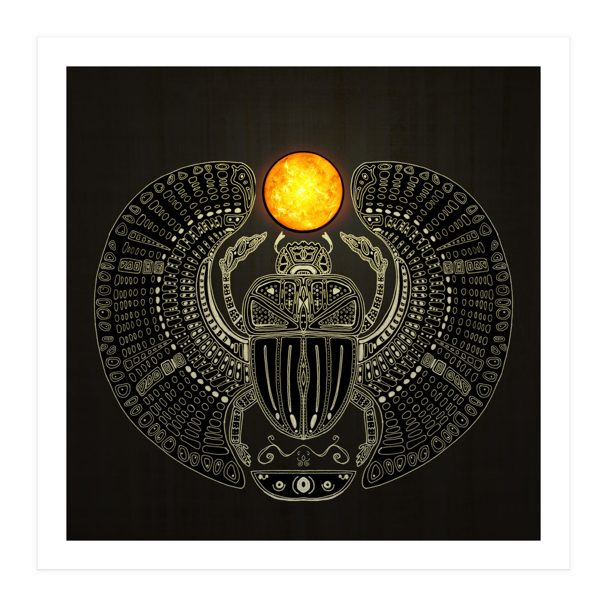 Sacred Scarab (Print Only)