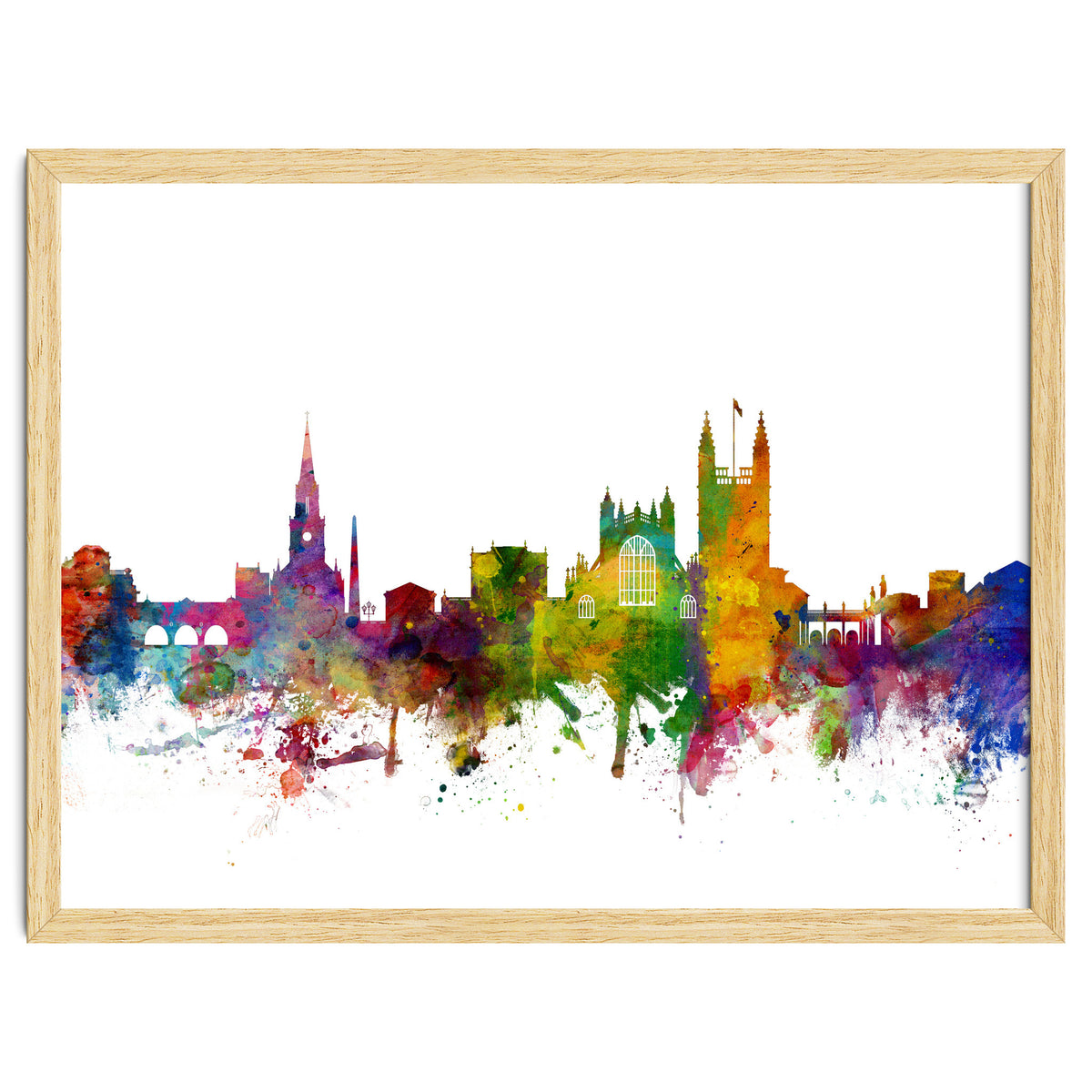 Bath England Skyline Cityscape