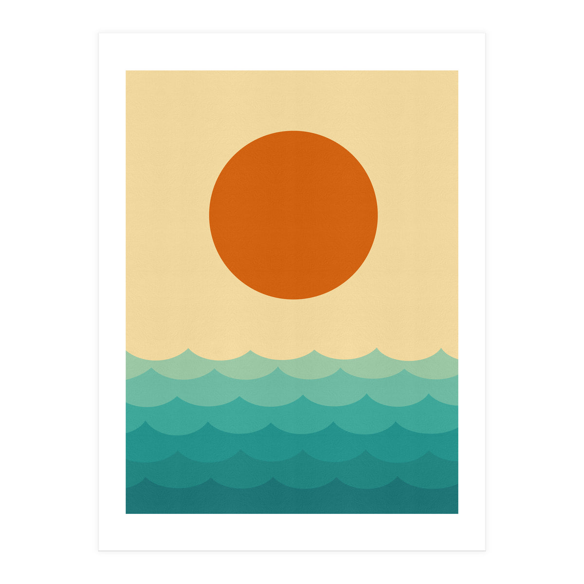 Geometric landscape V (Print Only)