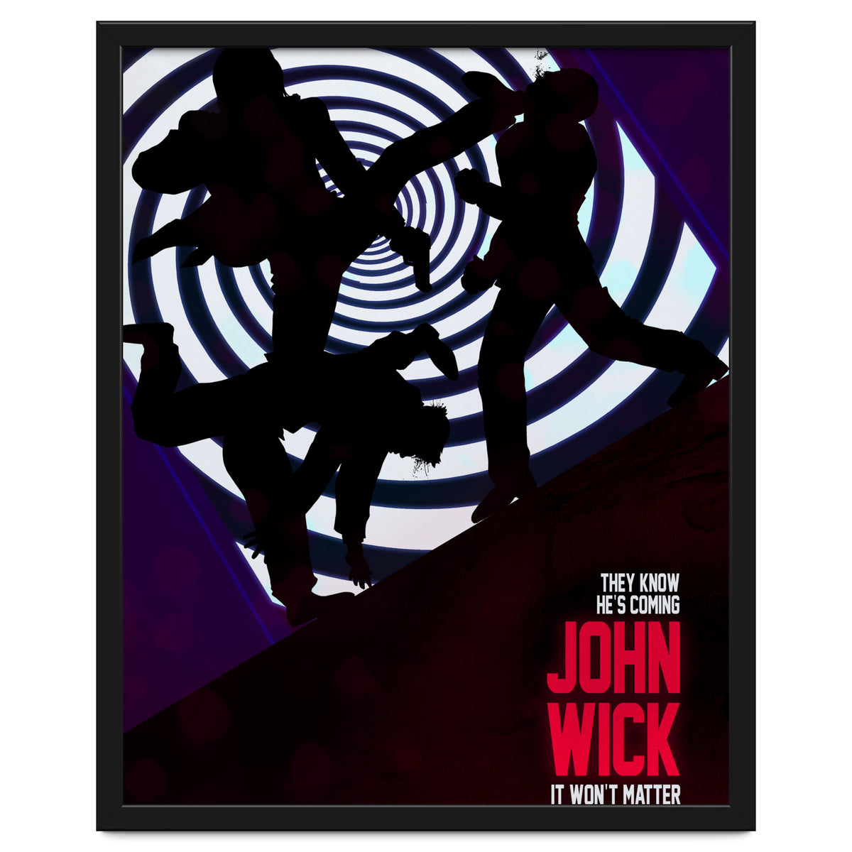 John Wick Minimal Movie Poster
