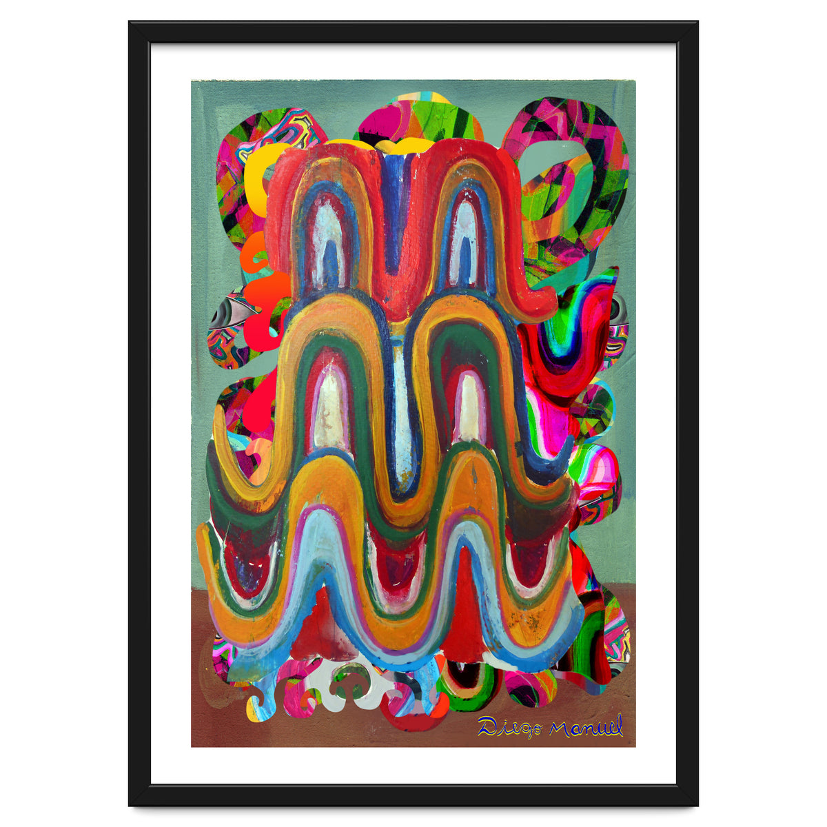 Pop Abstract Asimetrico A5