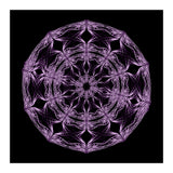Mandala purple and black (Print Only) thumbnail
