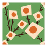 Green Square Flower Bouquet (Print Only) thumbnail