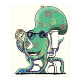 Octopus on the Toilet (Print Only) thumbnail