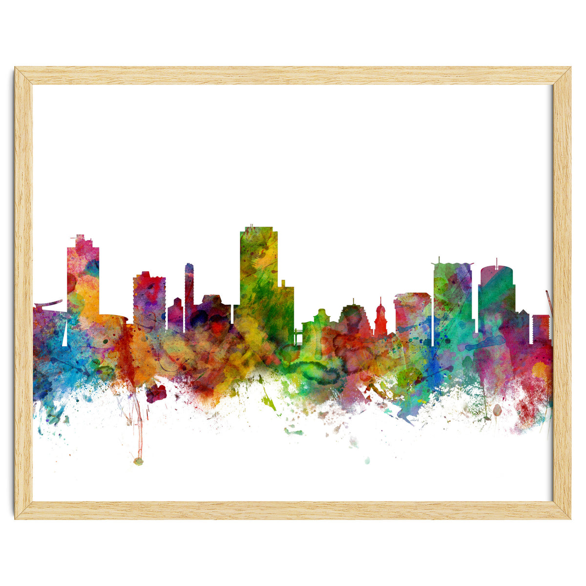 Wellington New Zealand Skyline