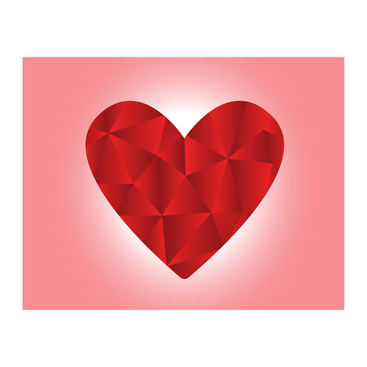 Heart Shaped Art (Print Only)