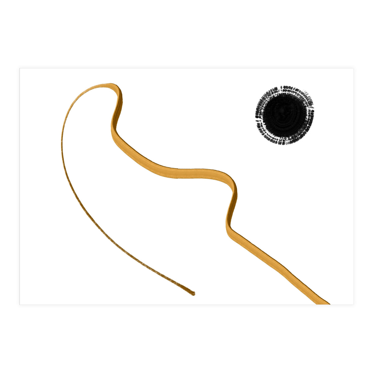 Linha Dourada (Print Only)