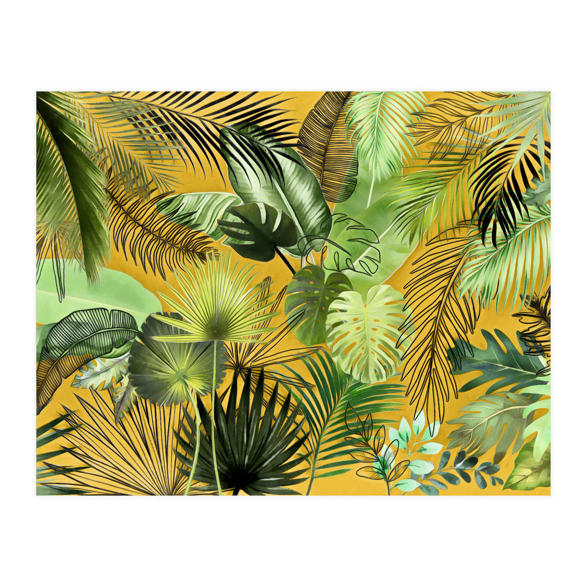 Tropical Foliage 06 (Print Only)