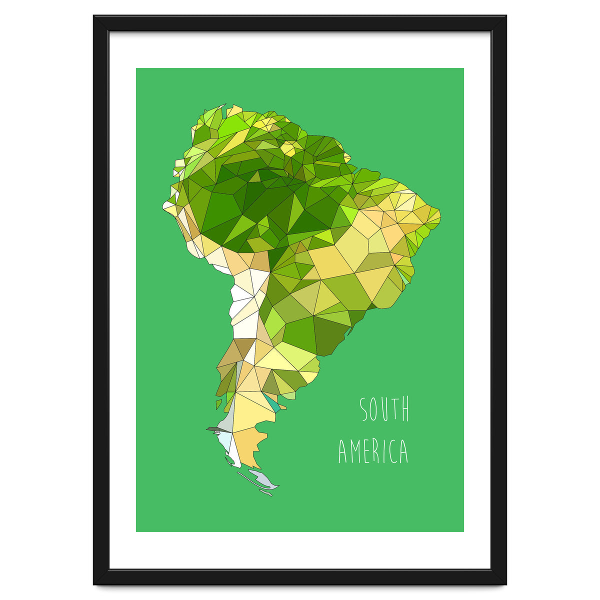 SOUTH AMERICA – Green