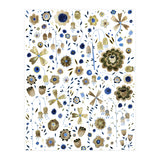 Indigo Flower Golden Mashup (Print Only) thumbnail
