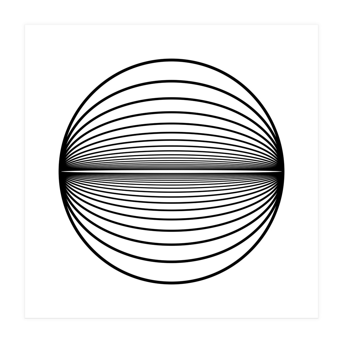 Event Horizon_White (Print Only)