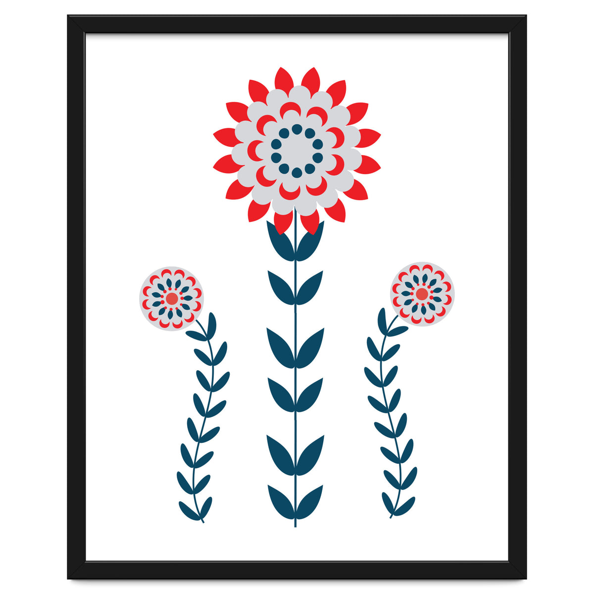 Scandi Folk Flowers