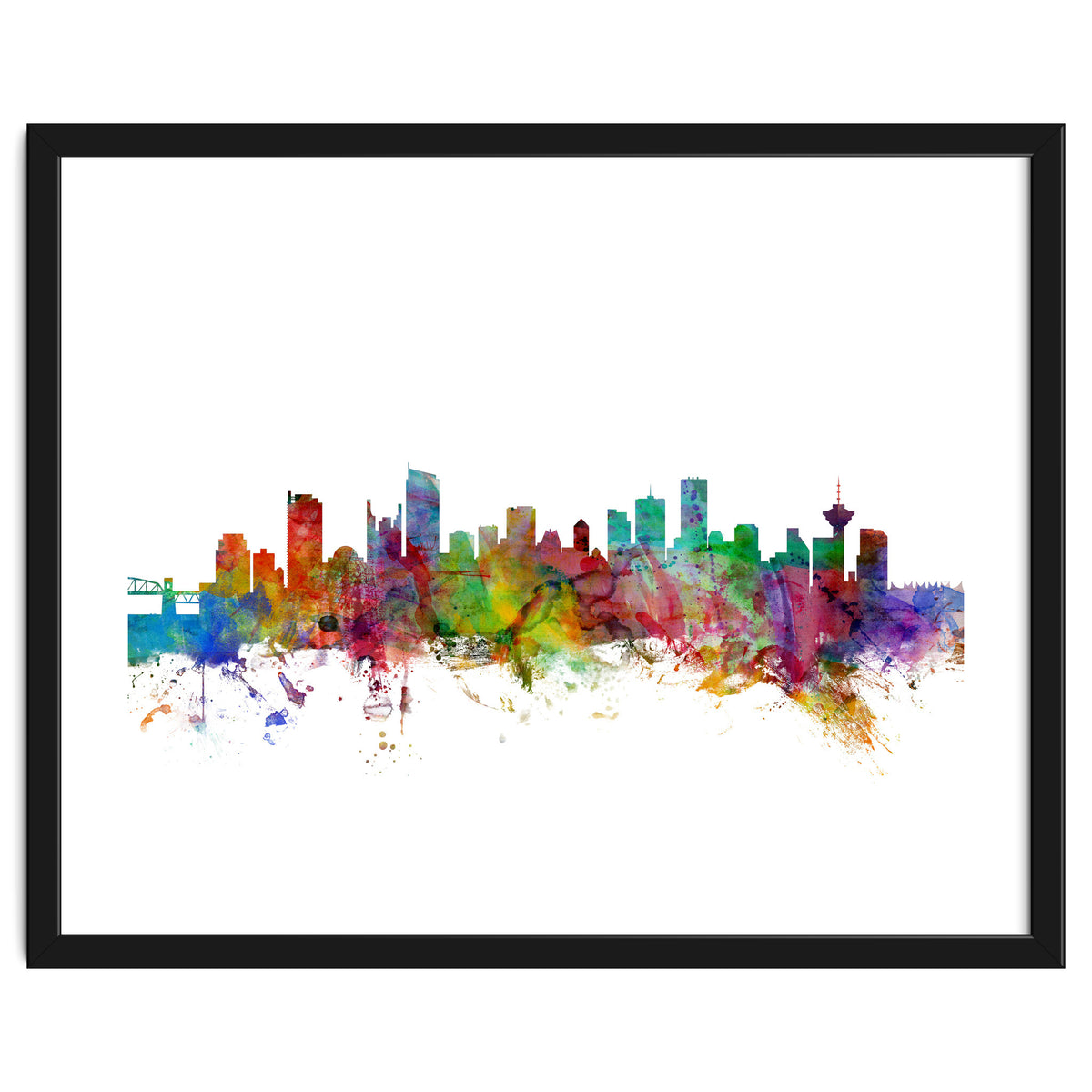 Vancouver Canada Skyline