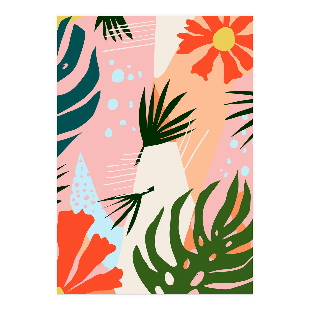 Tropical Plants (Print Only)
