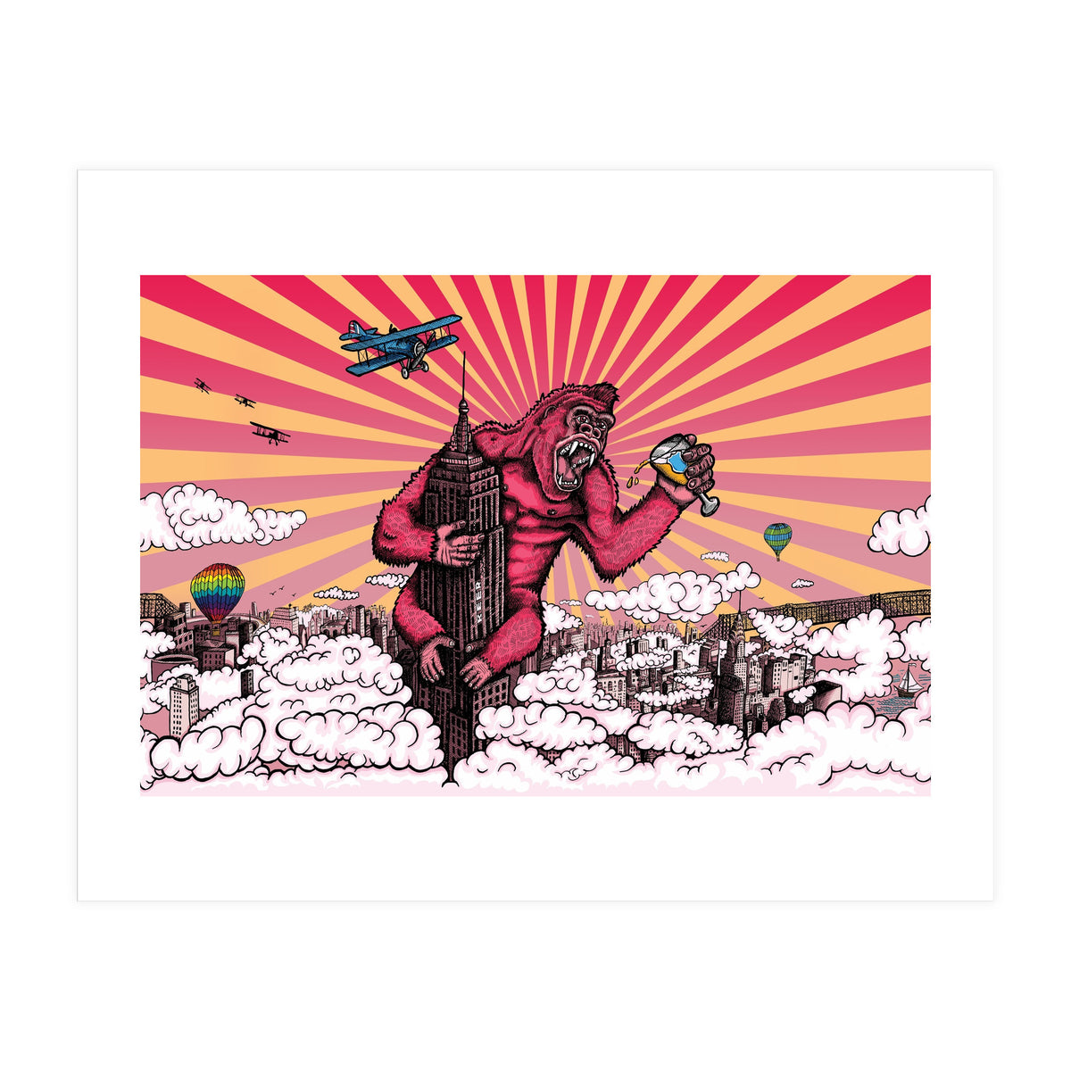 Beer Kong  (Print Only)