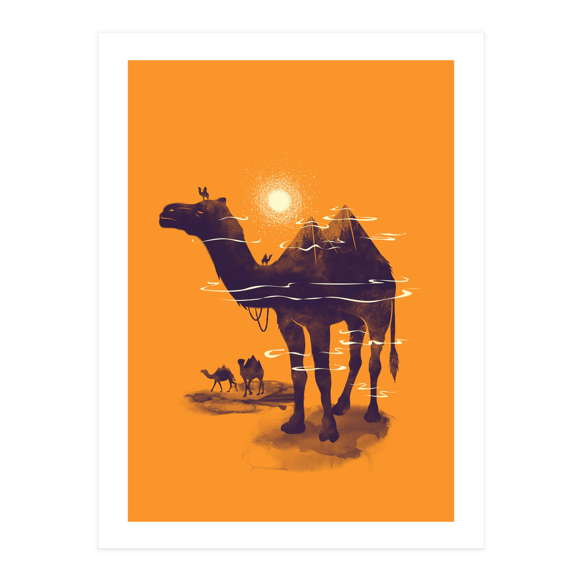 Walking Pyramid (Print Only)