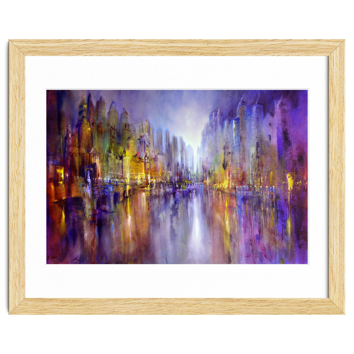 Stadt Am Fluss - city on the riverside