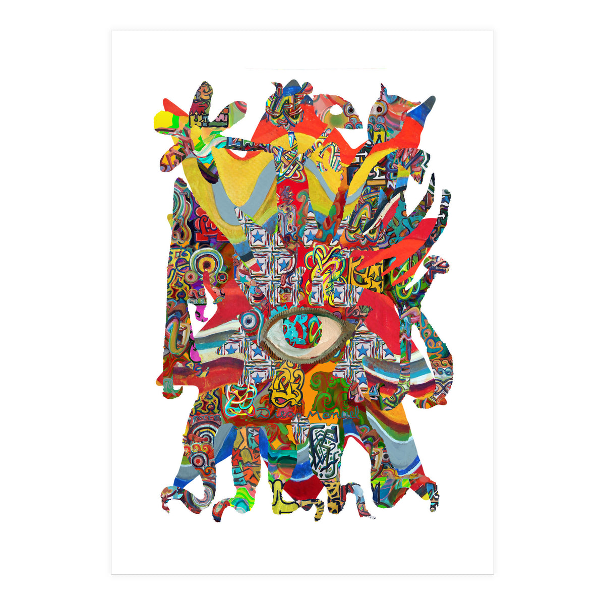 Pop Abstract 2023 123 Copia (Print Only)