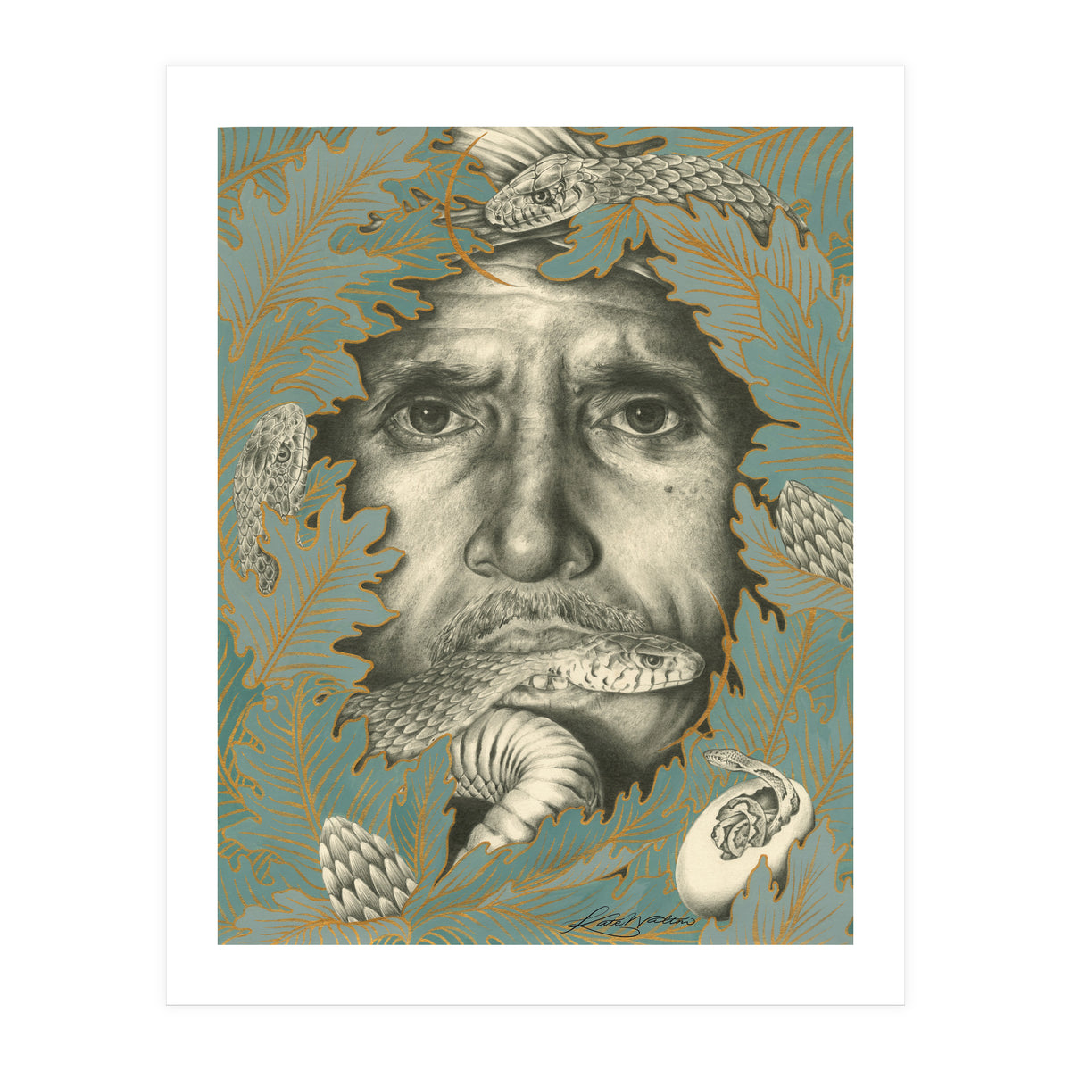 Snakecharmersigned (Print Only)