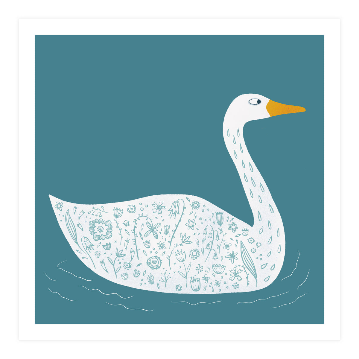 Swan Dark (Print Only)