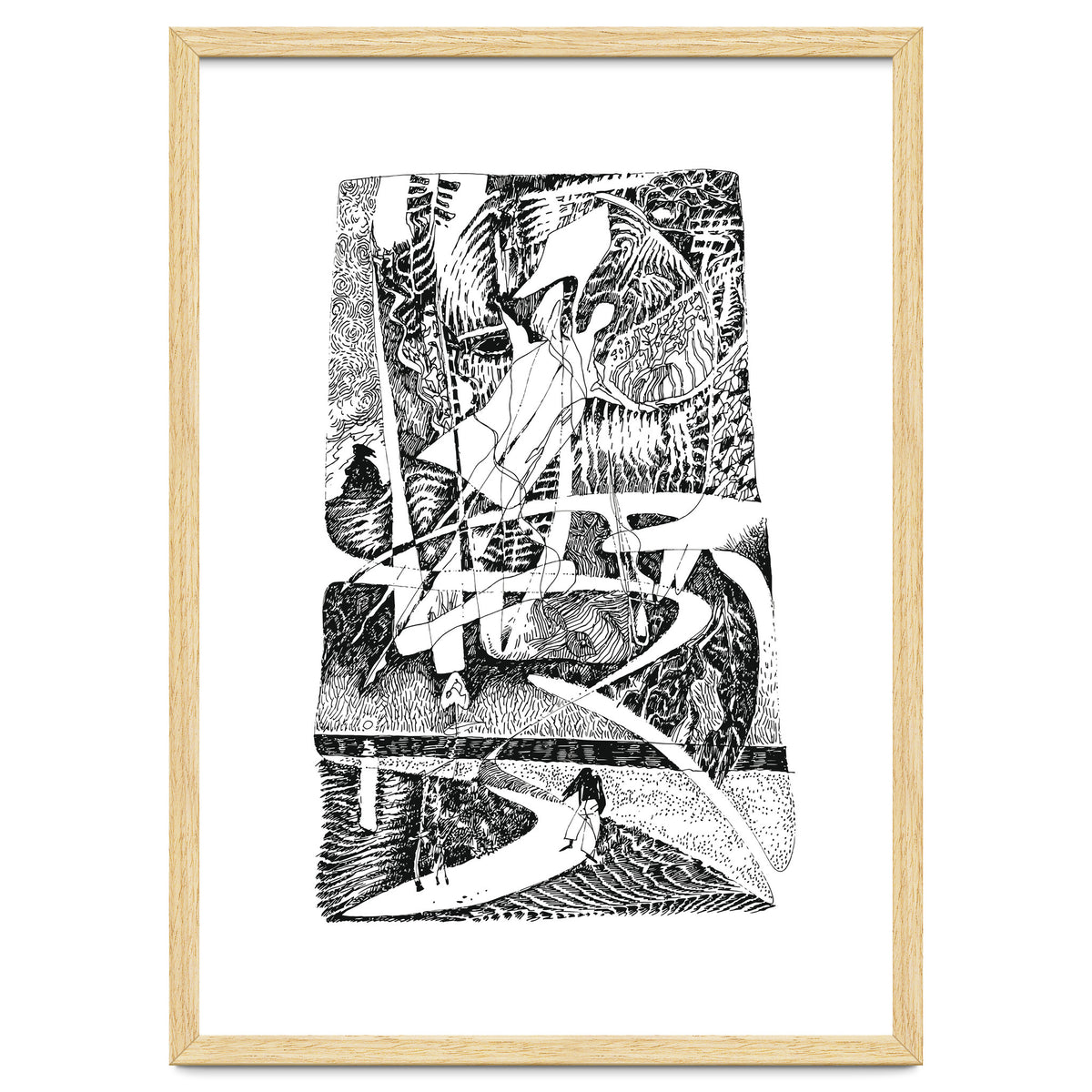 Abstract Angel Of A Dreams